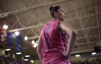 Irati Etxarri en la vuelta de las seminales de los playoffs de la Liga Femenina Endesa entre el Perfumerías Avenida y el Cadí la Seu