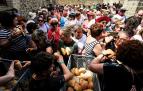 En la ermita de Santa Brígida se repartieron 1.600 panes para mojar en el calderete