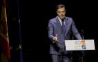 Pedro Sánchez, este lunes en Madrid durante el acto de conmemoración por el 40 aniversario del ingreso de España en la OTAN