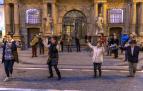 Concierto y bailes en la plaza del Ayuntamiento