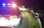 Uno de los accidentes atendido por Policía Foral este fin de semana