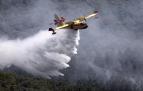 Fotos de los incendios en la Sierra de Leyre, Tafalla y Olleta-Leoz.
