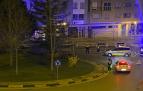 Imagen de un control de Policía Municipal de Pamplona