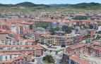 Vista aérea del Segundo Ensanche de Pamplona