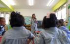 Comienzo de curso en el colegio Amor de Dios, en Burlada.