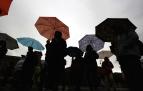 Paraguas foto tiempo pamplona lluvia