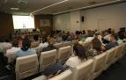 Asamblea en la que se ha decidido la huelga de médicos en Navarra