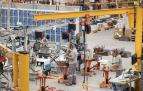 Interior de la planta que Ingeteam tiene en Sesma, dond se fabrican covertidores para energíasr renovables.