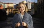 Cristina Ibarrola, candidata de UPN al Ayuntamiento de Pamplona, pasea por el Casco Viejo de Pamplona