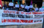 Protesta residencias