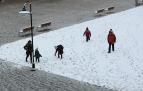 nieve Pamplona nevada