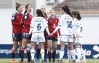 El público asistente en Tajonar se ha enfadado mucho con el arbitraje, especialmente con el claro penalti no señalado por mano gallega en el área en el minuto 90.