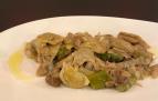 Estas alcachofas salteadas con trigueros y hongos se pueden disfrutar en el New Trujal.