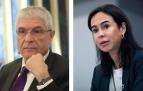 Isaías Táboas y la secretaria de Estado de Transportes, Isabel Pardo de Vera