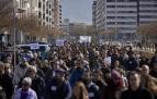 Fotos de la manifestación de los vecinos de Erripagaña para reclamar una solución para el barrio.