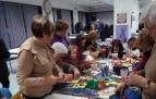 Asistentes a uno de los talleres intergeneracionales de COworkids.