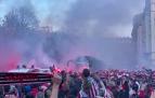 Vídeo de la llegada del autobús del Athletic a San Mamés