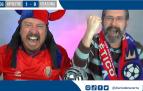 Fran Pérez, el Forofillo, y Javier Iborra han reunido a más de 4.500 seguidores en su retransmisión del partido en Twitch y YouTube