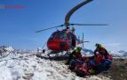 Rescatado tras sufrir una caída en el monte Txamantxoia, en Isaba