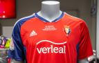 La camiseta de juego con la que Osasuna se enfrentó al Athletic en la ida de las semifinales de la Copa del Rey