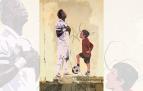 Nuevo mural de LKN con motivo de la final de la Copa del Rey