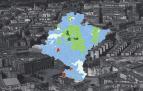 Los municipios con más renta por hogar se sitúan entorno a la comarca de Pamplona