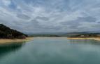 Los embalses de Navarra no registran cambios en su reserva de agua. En la imagen, el embalse de Alloz