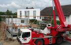 Construcción de una casa prefabricada