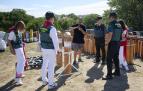 Fotos del control de Guardia Civil del material pirotécnico de los fuegos artificiales.