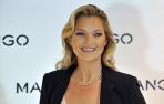 Kate Moss, de negro y marfil para la nueva colecci&oacute;n de Mango