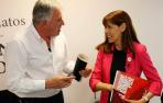 Esporrín y Asiron, tras el debate electoral en Diario de Navarra.