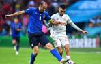 Pedri y Chiellini