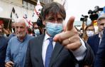 Puigdemont en Cerdeña