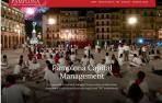 Portada de la web de Pamplona Capital Management.