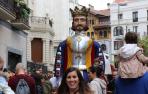 Fotos del recorrido de la Comparsa de Gigantes y Cabezudos de este sábado 24 de septiembre.
