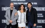 Los actores Luis Tosar y Penélope Cruz, junto al actor y director de la película Juan Diego Botto