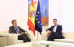 Alberto Núñez Feijóo y Pedro Sánchez