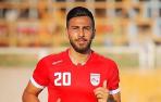 Imagen del futbolista iraní Amir Nasr-Azadani