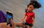 Presentación de una edición especial de la muñeca Nancy de la marca "Famosa", con la que la compañía quiere apoyar a la selección española de fútbol femenino