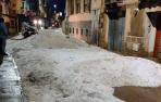 Granizada en Fitero