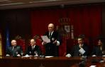 Joaquín Galve, en un momento del acto