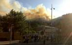 Incendio en el monte Santa Bárbara de Estella_2