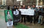 La protesta del colectivo Vesarte