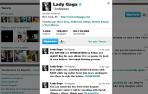 M&aacute;s de 20 millones de personas siguen a Lady Gaga en Twitter