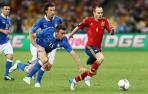 Andr&eacute;s Iniesta, declarado mejor jugador de la Eurocopa 2012