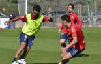 Osasuna comienza a preparar el partido en La Romareda