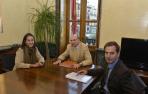Mar&iacute;a Segu&iacute;, el consejero Morr&aacute;s y el director general de Interior Francisco Jos&eacute; Fern&aacute;ndez.