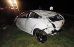 Muere un conductor al caer su coche a un canal en Arguedas