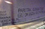 Denuncian nuevas pintadas a favor de ETA en Arbizu y Etxarri Aranatz