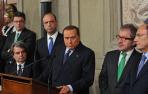 Berlusconi propone un gobierno de coalici&oacute;n presidido por Bersani